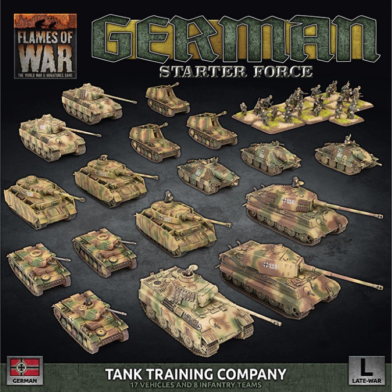 RSL Gaming AB | German Tank Training Company (Plastic)
