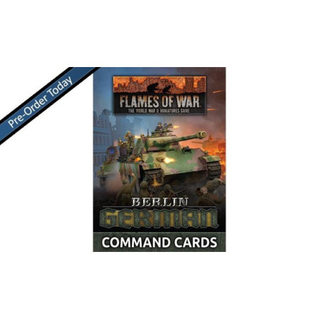 RSL Gaming AB | Berlin: German Command Cards (52x cards)