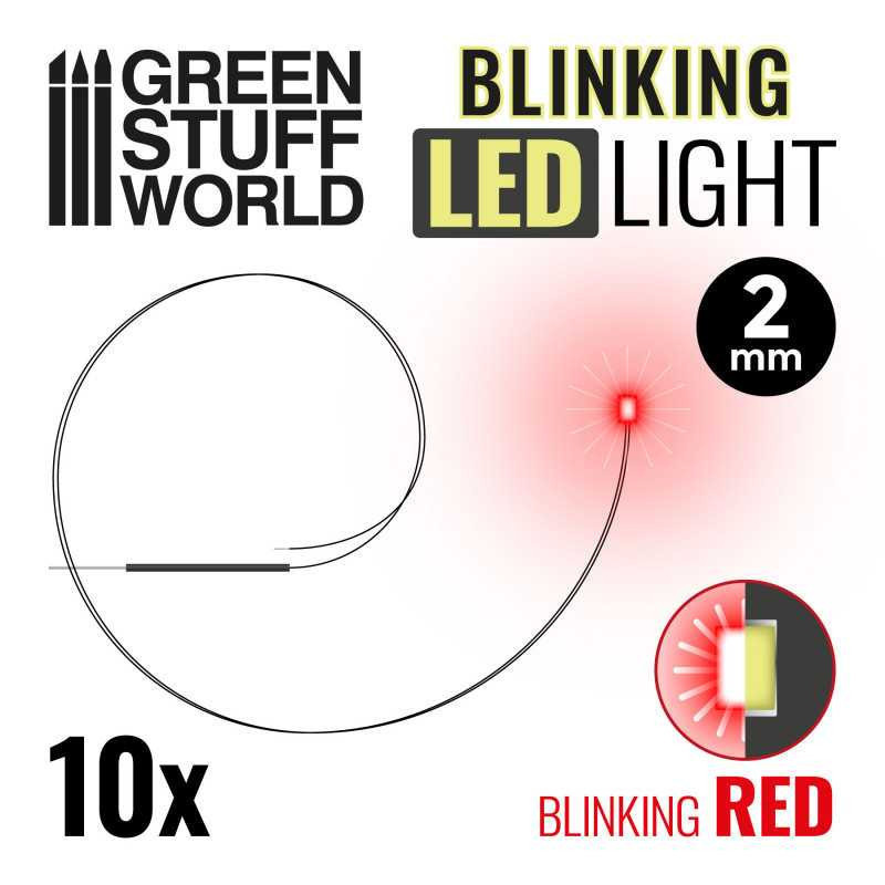 RSL Gaming AB | Blinking LEDs - Red - 2mm