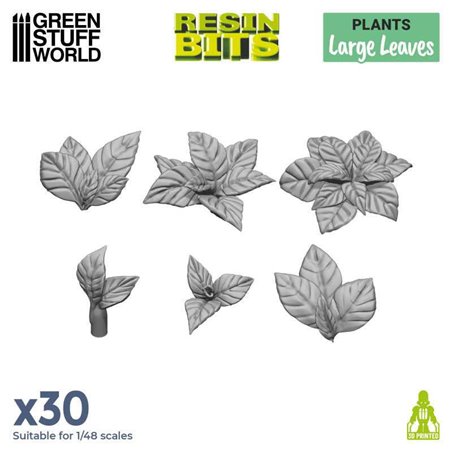 RSL Gaming AB | 3D printed set - Large Leaves
