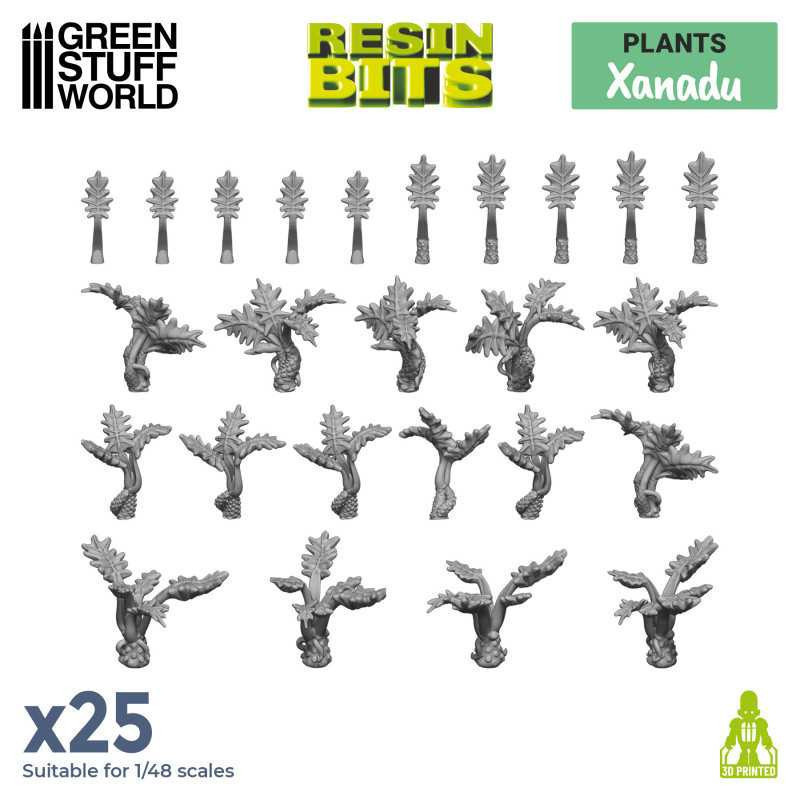 RSL Gaming AB | 3D printed set - Xanadu Plants