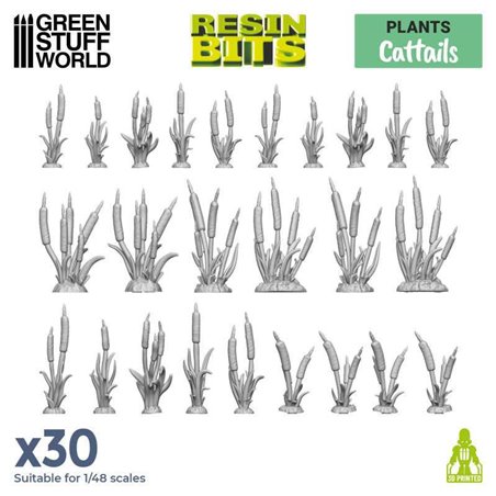RSL Gaming AB | 3D printed set - Cattails