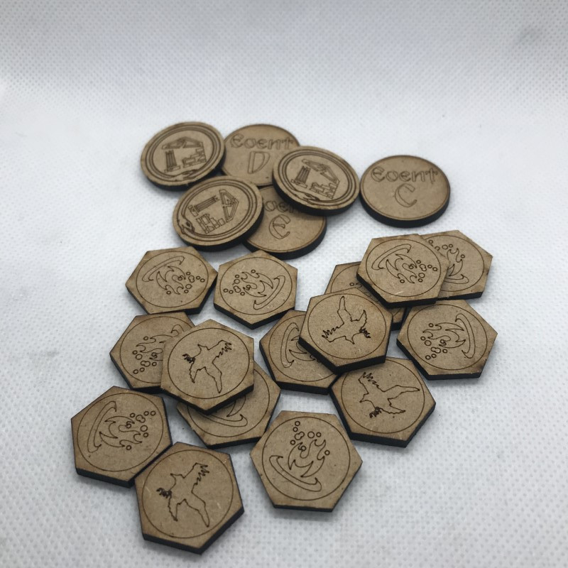 RSL Gaming AB | SAGA Event Markers and Status tokens A