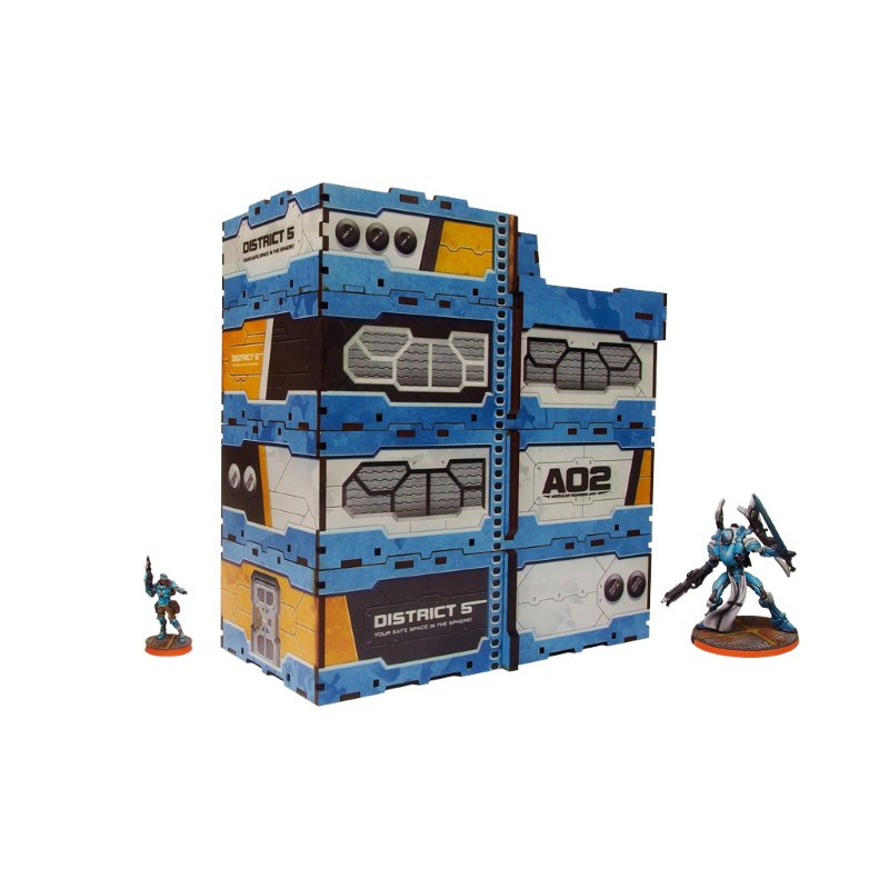 RSL Gaming AB | District 5 Apartment Prepainted (Blue)