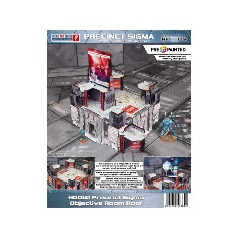 RSL Gaming AB | Precinct Sigma Objective Room Roof Prepainted