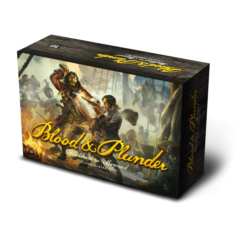 Raise The Black 2 Player Starter Set: Blackbeard vs Maynard