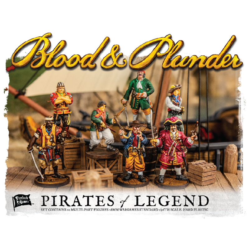 RSL Gaming AB | Plastic Pirates of Legend Captains Box
