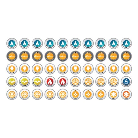 N4 Infinity Tokens Starter Set (50) Blue