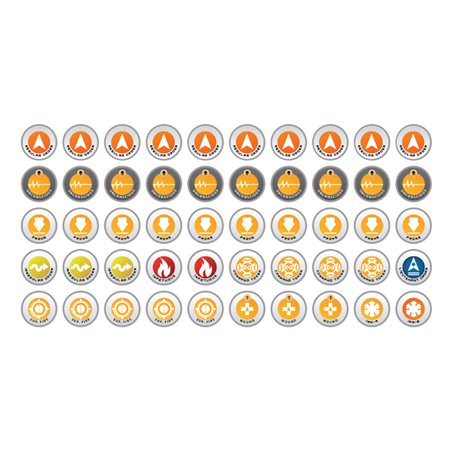 N4 Infinity Tokens Starter Set (50) Orange