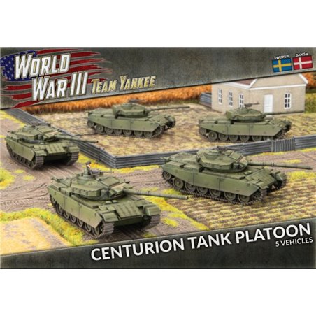 Centurion Tank Platoon (x5 Plastic)