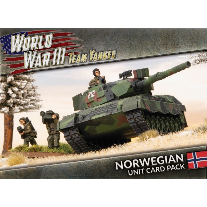 RSL Gaming AB | Team Yankee - Norwegian Unit Cards