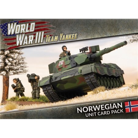 RSL Gaming AB | Team Yankee - Norwegian Unit Cards