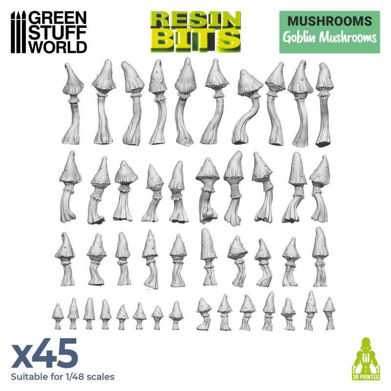 RSL Gaming AB | 3D printed set - Goblin Mushrooms
