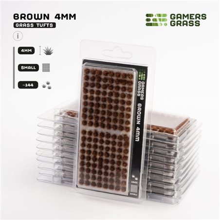 RSL Gaming AB | Brown 4mm - Small Shape