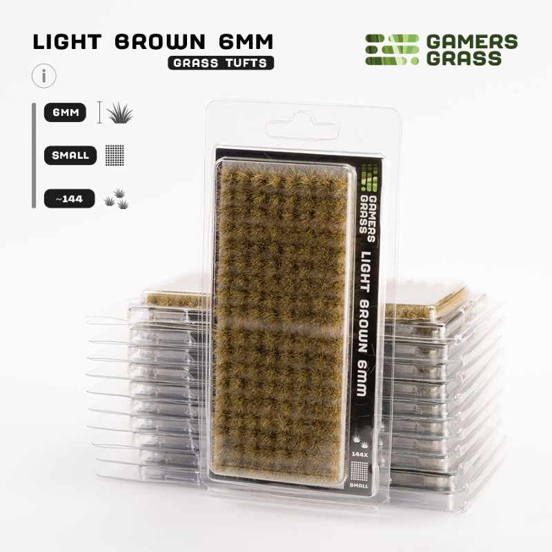 Light Brown 6mm