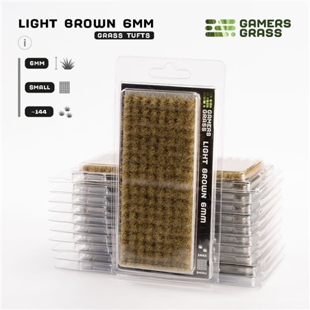 Light Brown 6mm