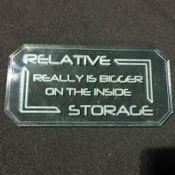 Sign B - Relative Storage