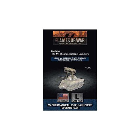 RSL Gaming AB | M4 Sherman (T34 Calliope) Launchers (Upgrade Pack)