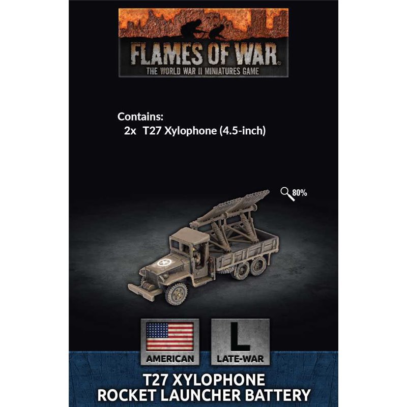 RSL Gaming AB | T27 Xylophone Rocket Launcher (x4)
