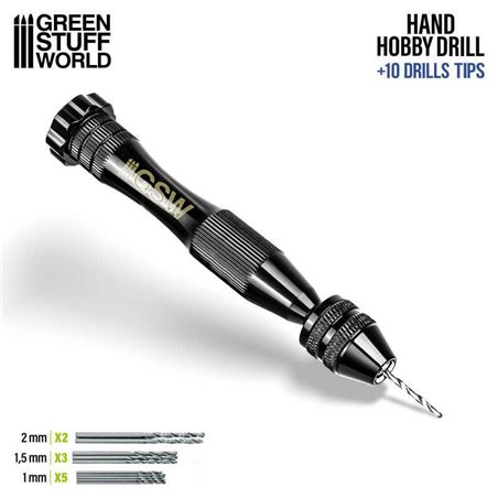 RSL Gaming AB | Hobby hand drill - BLACK color