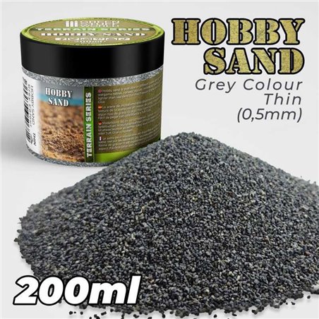 RSL Gaming AB | Thin Hobby Sand - Dark Grey 200ml