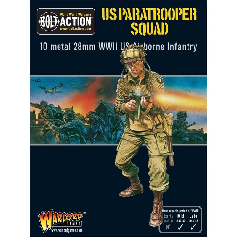 US Paratrooper Squad (Screaming Eagles 101st Airborne)