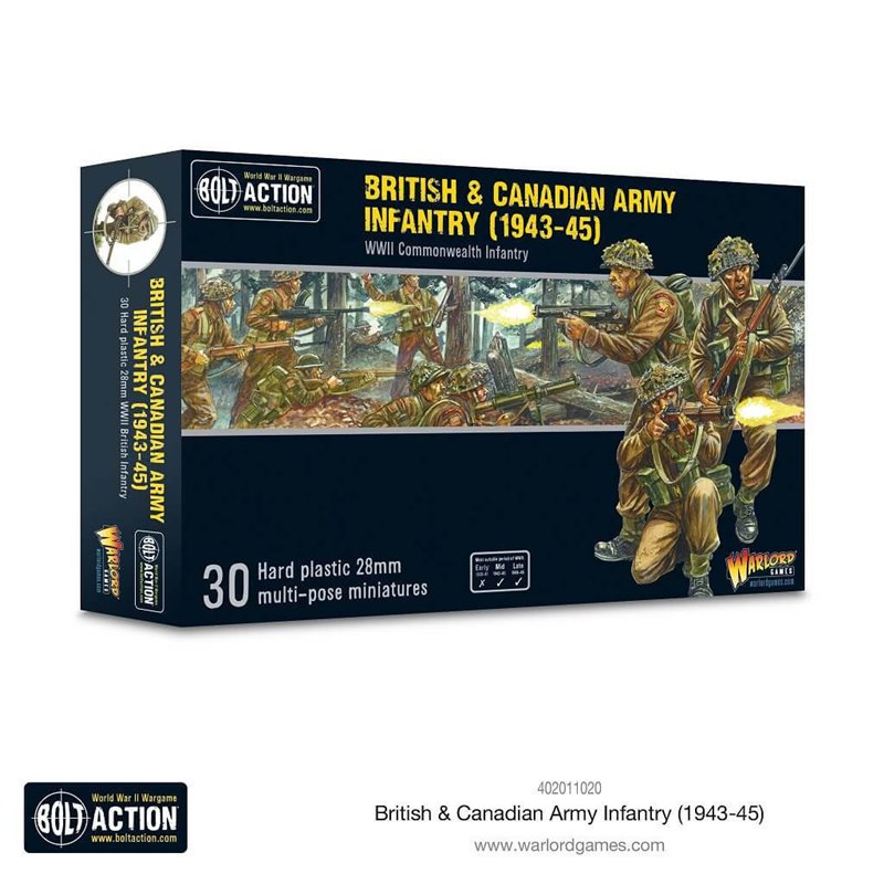 RSL Gaming AB | British & Canadian Army Infantry (1943-45)