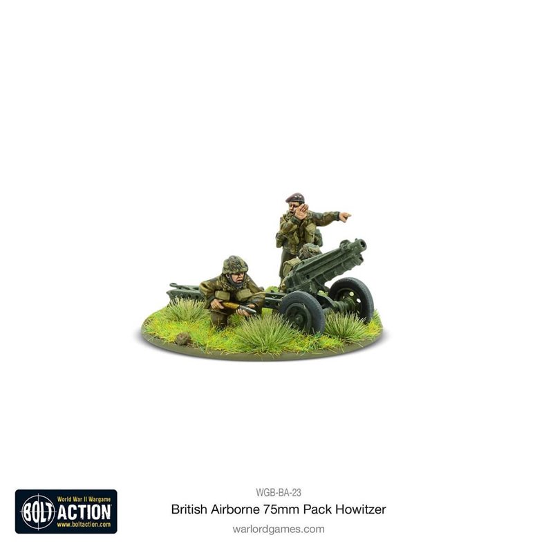 RSL Gaming AB | British Airborne 75mm Pack Howitzer & Crew