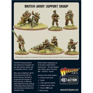 RSL Gaming AB | British Army Support Group (HQ, Mortar & MMG)