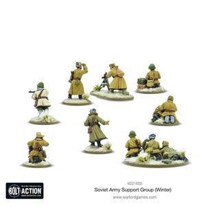 RSL Gaming AB | Soviet Army (Winter) Support Group (HQ, Mortar & MMG)