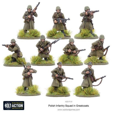 RSL Gaming AB | Polish Infantry Squad in Greatcoats 