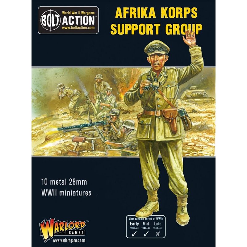 RSL Gaming AB | Afrika Korps Support Group (HQ, Mortar & MMG)