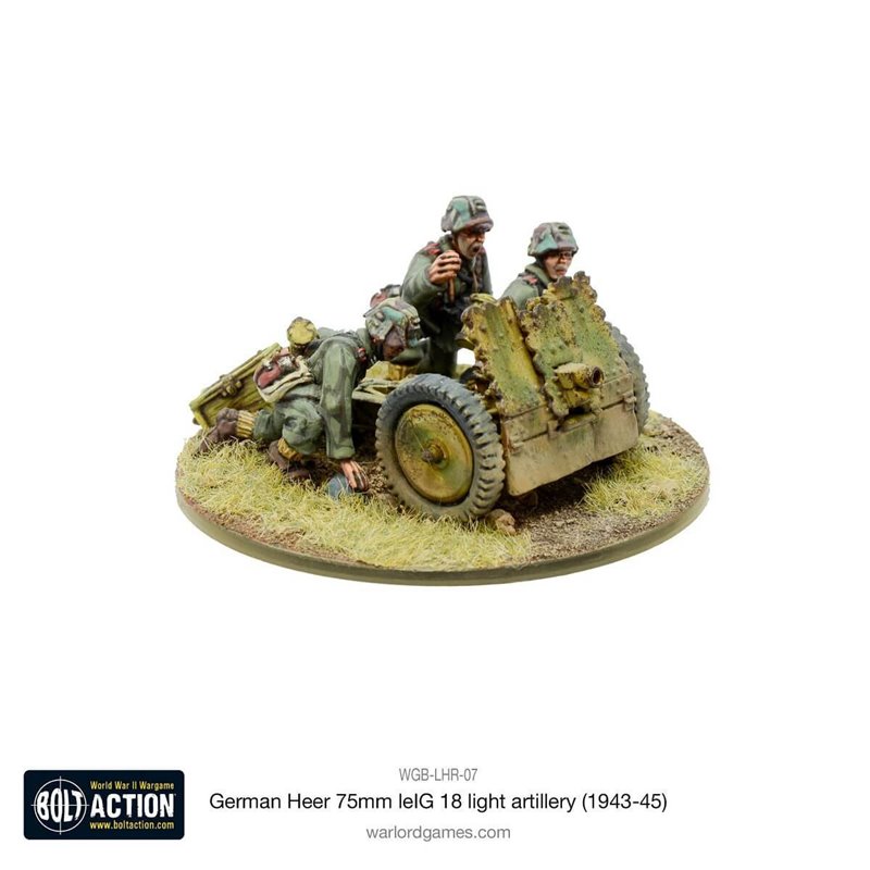 RSL Gaming AB | German Heer 75mm LEiG 18 Artillery 