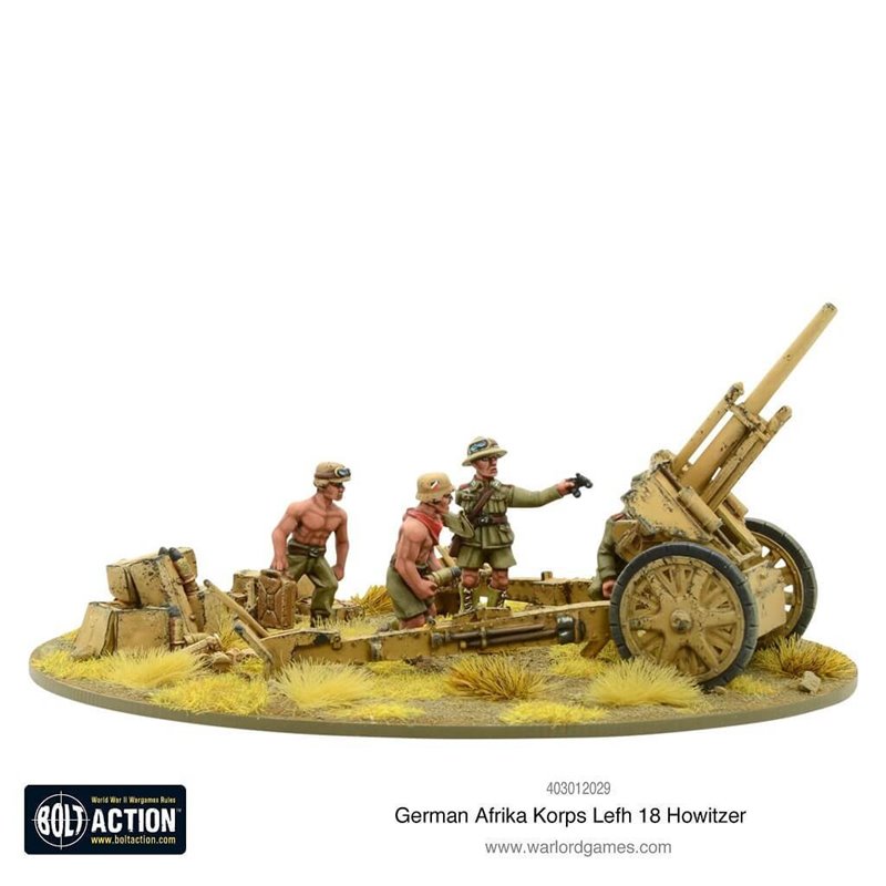 RSL Gaming AB | Afrika Korps LeFH 18 10.5cm medium artillery