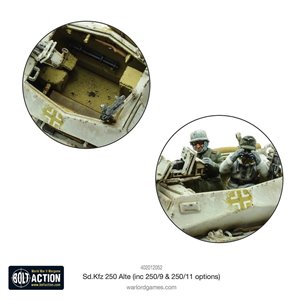 RSL Gaming AB | Sd.Kfz 250 (Alte) Halftrack (Options for 250/1 & 250/9 & 250/11)