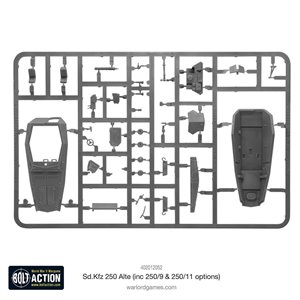 RSL Gaming AB | Sd.Kfz 250 (Alte) Halftrack (Options for 250/1 & 250/9 & 250/11)