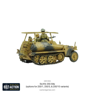 RSL Gaming AB | Sd.Kfz.250 (Alte) Half-Track (Options for 250/1, 250/3, 250/10)