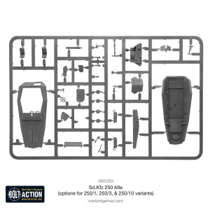RSL Gaming AB | Sd.Kfz.250 (Alte) Half-Track (Options for 250/1, 250/3, 250/10)