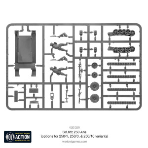 RSL Gaming AB | Sd.Kfz.250 (Alte) Half-Track (Options for 250/1, 250/3, 250/10)