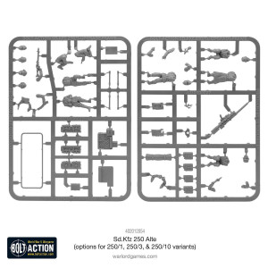 RSL Gaming AB | Sd.Kfz.250 (Alte) Half-Track (Options for 250/1, 250/3, 250/10)