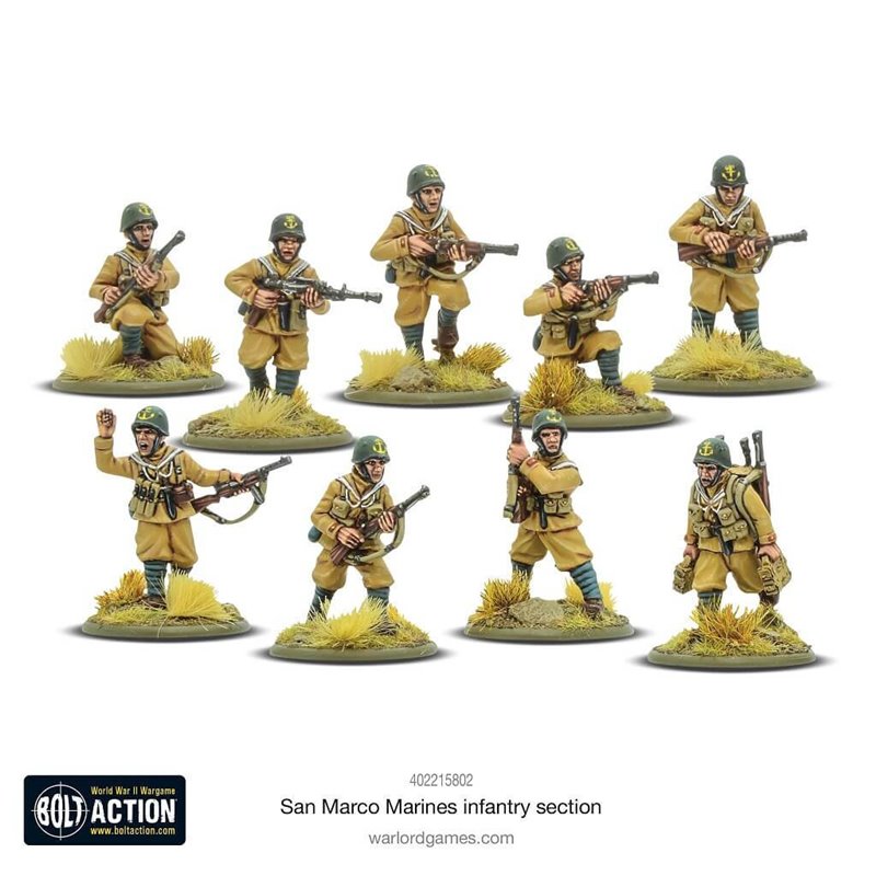 RSL Gaming AB | Italian San Marco Marines Infantry Section