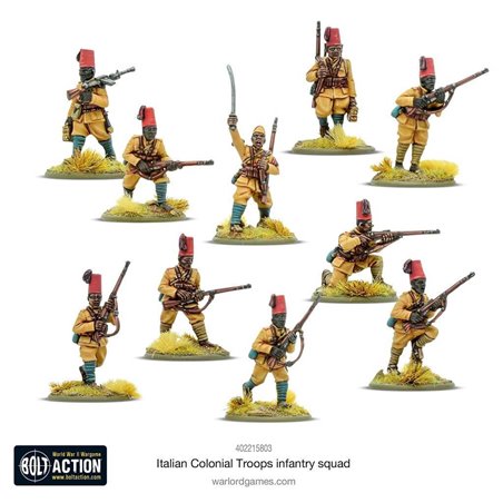 RSL Gaming AB | Italian Colonial Troops Infantry Squad