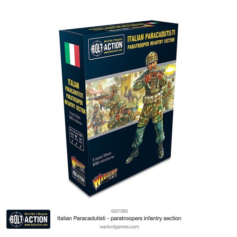 RSL Gaming AB | Italian Paracadutisti paratrooper infantry section