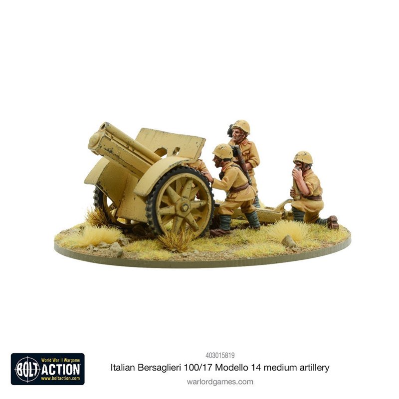 RSL Gaming AB | Italian Bersaglieri 100/17 Modello 14 Medium Artillery