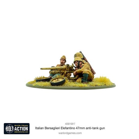 RSL Gaming AB | Italian Bersaglieri Elefantino 47mm AT Gun