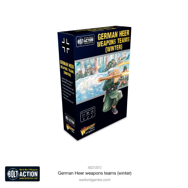 RSL Gaming AB | German Heer (Winter) weapons teams