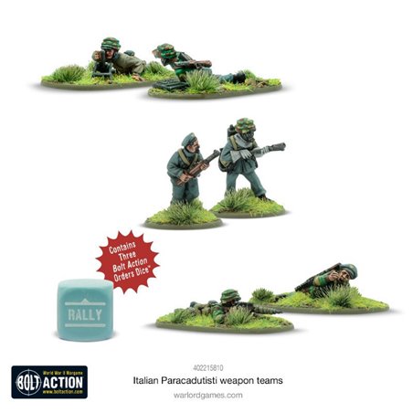 RSL Gaming AB | Italian Paracadutisti weapons teams