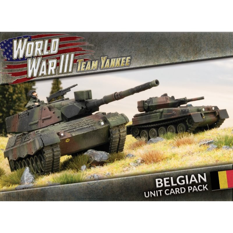 RSL Gaming AB | Team Yankee - Belgian Unit Card Pack