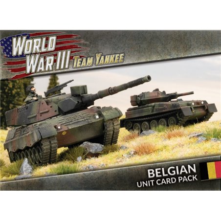 RSL Gaming AB | Team Yankee - Belgian Unit Card Pack