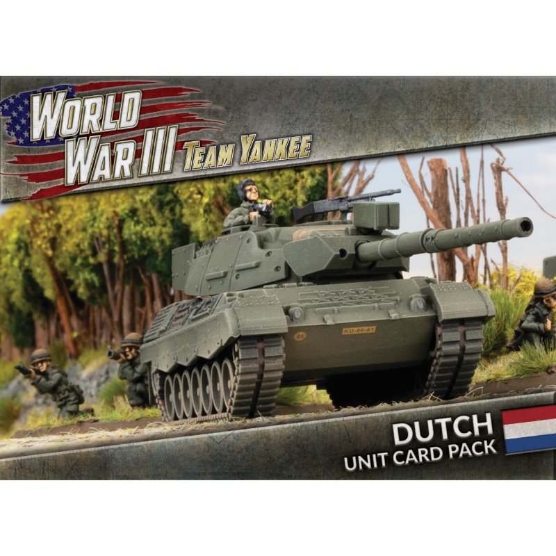 RSL Gaming AB | Team Yankee - Dutch Unit Card Pack